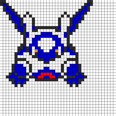 Latios Overworld Sprite Perler Bead Pattern Bead Sprites Characters