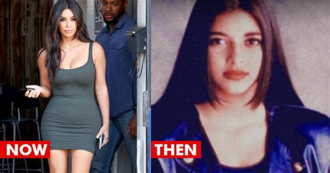 The Transformation Photos Of Kim Kardashian Before And After Surgery