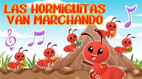 Las Hormigas Van Marchando Canciones Infantiles Youtube