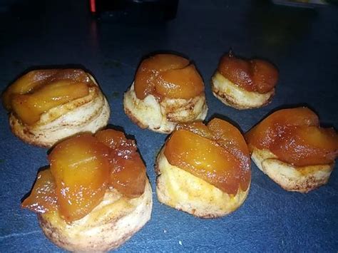 Recette de Brioches roulées a la cannelle tatin de pommes