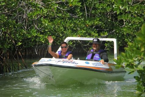 Mangrove And Lagoon Speed Boat Tour 2024 Cancun