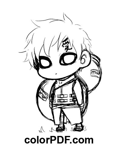 Chibi Aniyuki Gaara Kleurplaten En Boeken In Pdf