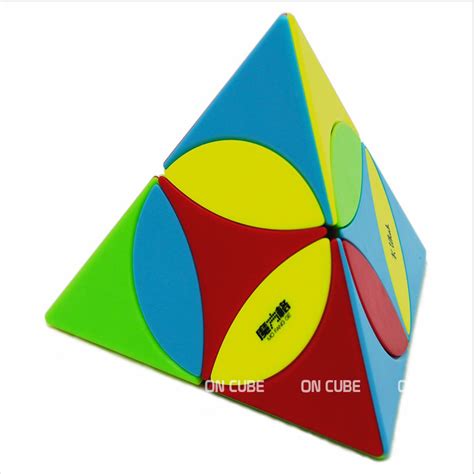 Cubo M Gico Pyraminx Disc Qiyi Stickerless Oncube Os Melhores Cubos