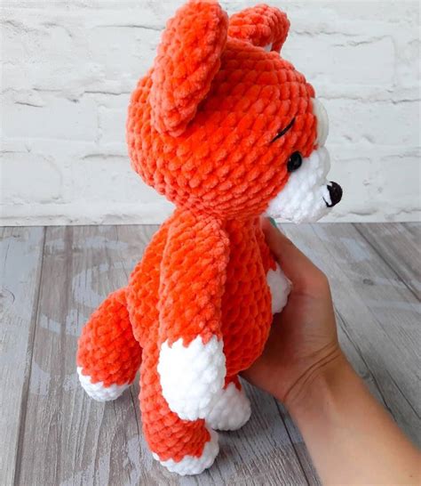 Crochet Fox Amigurumi Pattern Amiguroom Toys