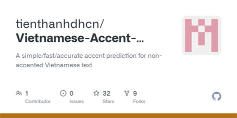 GitHub - tienthanhdhcn/Vietnamese-Accent-Prediction: A simple/fast ...