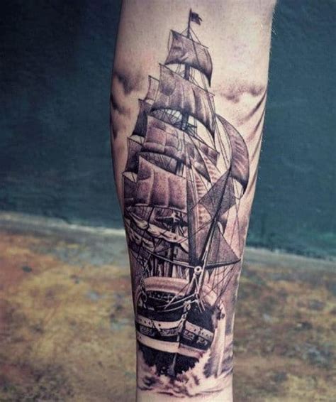 Top 75 Best Sailor Tattoos For Men Classic Nautical Designs