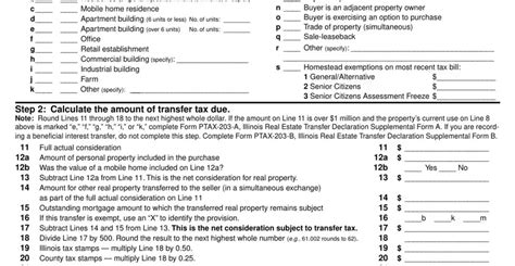 Ptax Form ≡ Fill Out Printable Pdf Forms Online