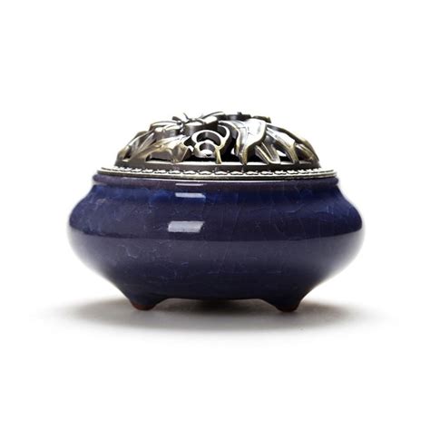 Buy Popular Colorful Porcelain Incense Burner Ceramic Cone Holder Buddhist At Affordable Prices