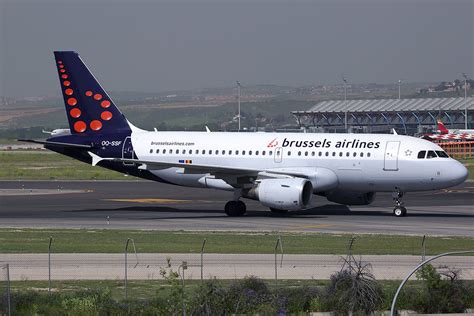 OO SSF A319 Brussels Airlines MAD 20180426 Tango India Flickr