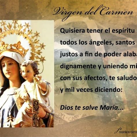 La poderosa oración a la Virgen del Carmen y sus milagros Ceramicsbensu