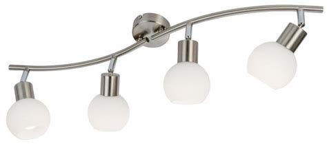 LED Schiene 4 Flg LOXY Von Nino Nickel Matt Opal Matt Weiss