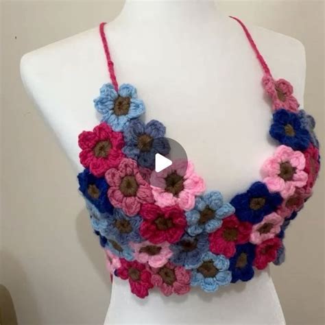 ZOLEIRA Crochet Swimwear On Instagram Dafne Top Flores Flores Y