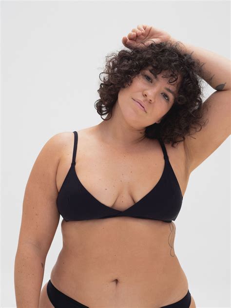 Bikini triángulo de The Nude Label parte de arriba Ecometas