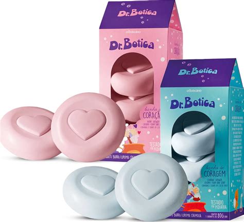 Kit Dr Botica o Boticário Sabonete em Barra 6x80g Beleza na Web