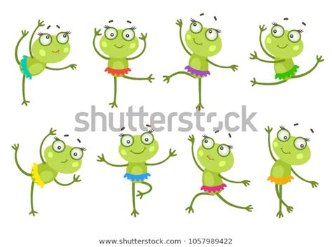 Happy Dancing Frog Cartoon Collection