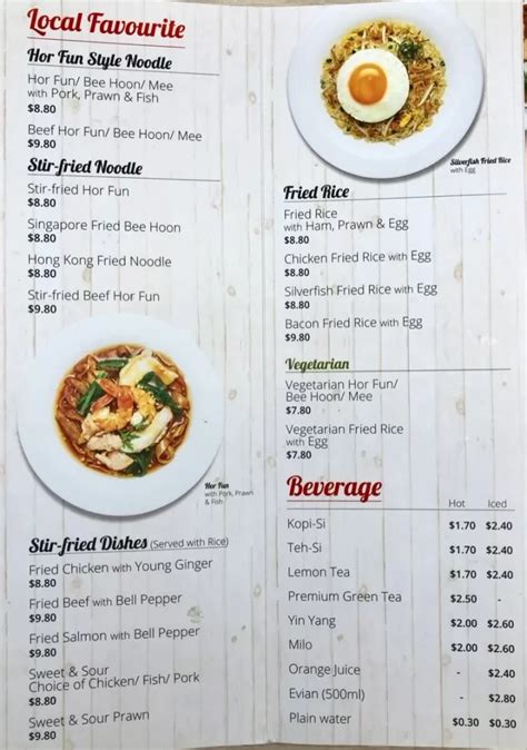 Han's Cafe Menu Singapore 2024 (Updated January)