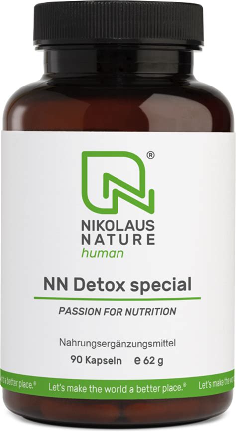 Nn Detox Special 90 Cápsulas Nikolaus Nature Vitalabo Tienda