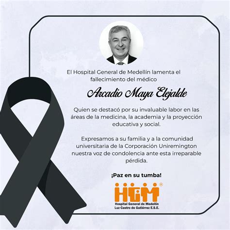 Mensaje De Condolencias