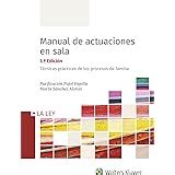 Manual de actuaciones en sala Técnicas prácticas de los procesos de