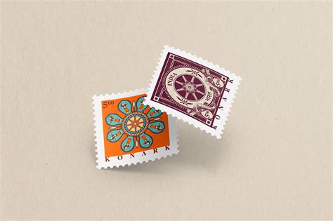 Postage Stamp Design on Behance