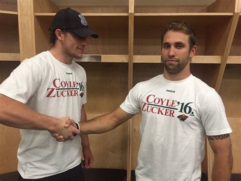 Mn Wild Voteforzoyle Jason Zucker And Charlie Coyle I Want This