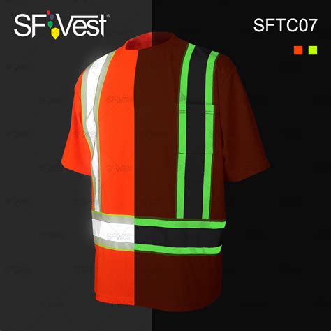 Reflective Strip High Visibility Safety Polo T Shirt China Safety T