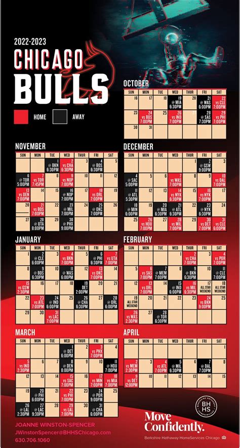 Chicago Bulls 2022-2023 schedule 🏀 🖤 | Chicago bulls, Chicago, October sun