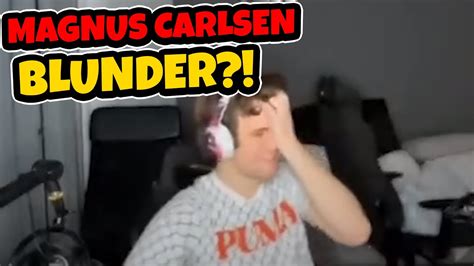 Magnus Carlsen S Worst Blunder Ever Chess YouTube