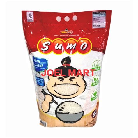 Jual Beras Sumo Premium Kg Kg Kemasan Merah Beras Sumo Merah Kg