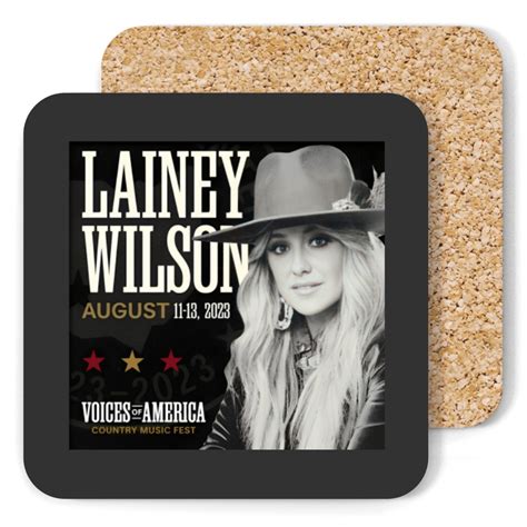 Lainey Wilson Country with a Flare 2023 Tour Coasters, Lainey Wilson ...