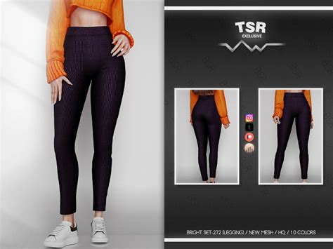 The Sims Resource BRIGHT SET 272 LEGGING BD807