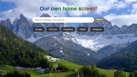 GitHub - Sirsha2468/Custom-Chrome-home-screen: It's now in alpha stage ...