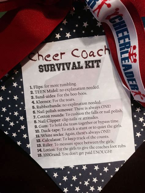 AfterMarket Pl Cheer Coach Gifts Cheer Gifts Cheer Coaches