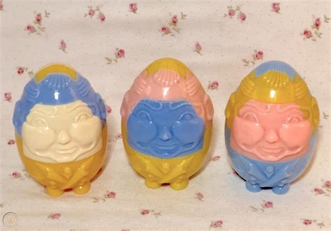 1950 S Vintage Hartley S Collectible Toy Humpty Dumpty Easter Egg Puzzle 3 1890023189