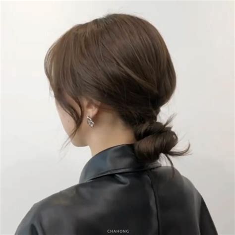 Korean Hairstyle Bun