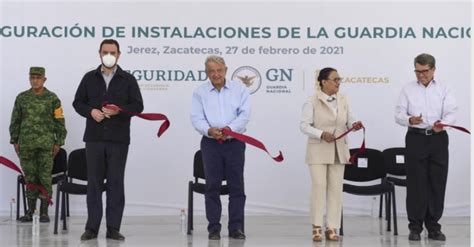 Presidente Amlo Inaugura Cuartel De La Guardia Nacional En Jerez