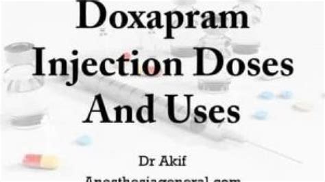 Doxapram - Doxapram Intravenous Uses Side Effects Interactions Pictures Warnings Dosing Webmd ...