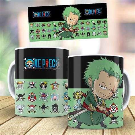 Caneca Personalizada One Piece Roronoa Zoro Submarino