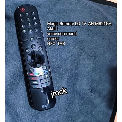 Magic Remote Smart Tv Control LG MR21GA With NFC Voice Cursor Shopee