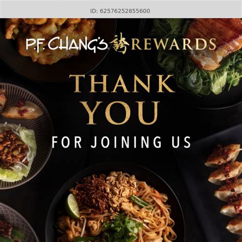 Welcome to P.F. Chang’s Rewards - PF Chang's