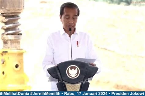 Jokowi Groundbreaking Masjid Negara Di Ikn Bernilai Rp Miliar