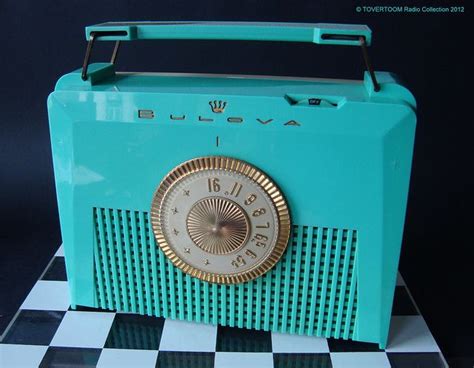 Bulova Plastic Portable Tube Radio Model Pc Usa Flickr