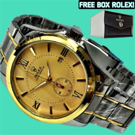 Jual Jam Tangan Rolex Pria Otomatis Automatic Analog Anti Air Water