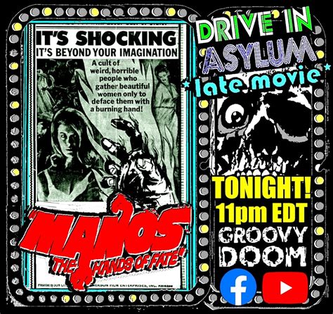 The Drive In Asylum Late Movie Manos The Hands Of Fate 1966 2022