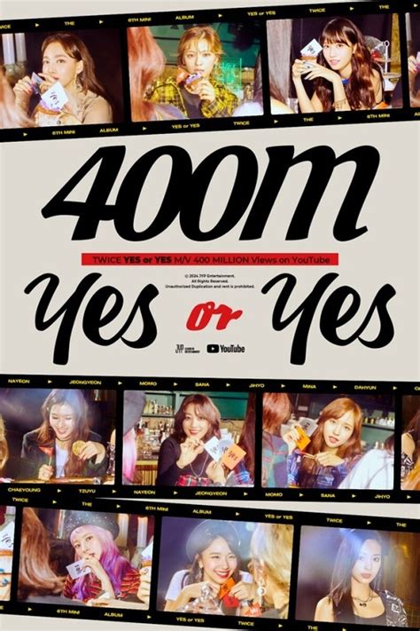 Twice、ヒット曲「yes Or Yes」のmv再生回数が4億回を突破通算11本目 ライブドアニュース