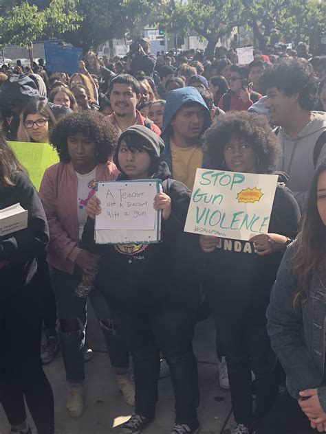 Brianna Sacks on Twitter: "I’m at Hamilton high school in LA, where