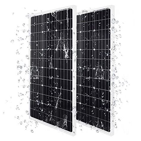 Eco Worthy Watt Monokristallines Solarmodul W V Mono