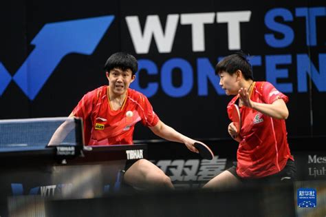 Table Tennis China S Wang Sun Crowned Mixed Champions At WTT