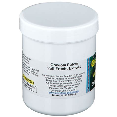 Graviola Pulver Voll Frucht Extrakt 150 G Shop Apotheke