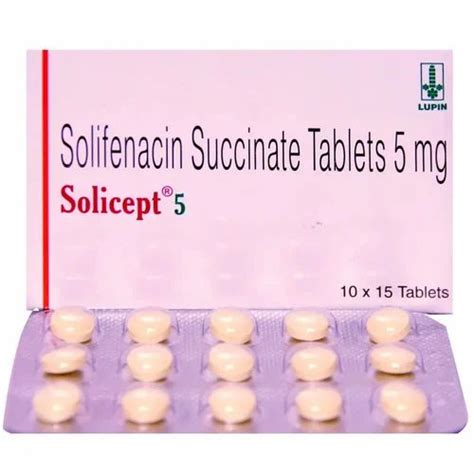 Solicept Solifenacin Succinate Tablets 10 Mg At Rs 700stripe In Surat